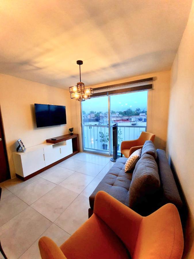 Departamento Nuevo Y Centrico Con Ambiente Familiar En Guadalajara Lägenhet Exteriör bild